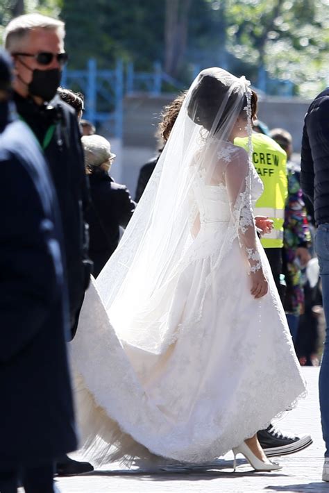 lady gaga wedding dress